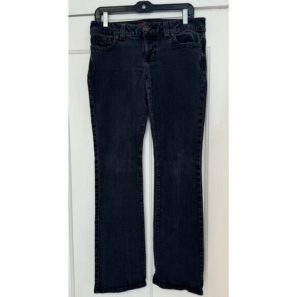GUESS Vintage Daredevil Bootcut Black Denim Jeans Size 30 (90s y2k retro) - Picture 1 of 5